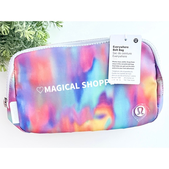 🍋 LULULEMON | Everywhere Belt Bag 1L in Prism Wash Print Multi Vapor NWT - Picture 2 of 9